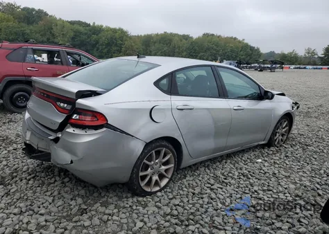 2013 Dodge Dart Sxt from USA, damaged, VIN 1C3CDFBA5DD176197